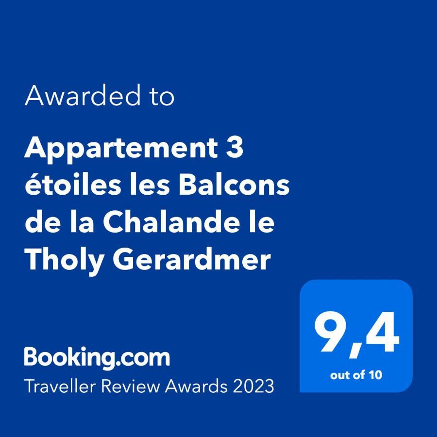 Appartement Les Balcons De La Chalande Le Tholy Gerardmer, Jardin,Balcon, Terrasse, Luaran gambar